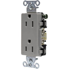 Bryant Electric - Straight Blade Receptacles Receptacle Type: Duplex Receptacle Grade: Commercial - All Tool & Supply