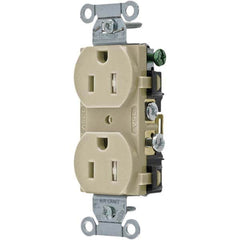 Bryant Electric - Straight Blade Receptacles Receptacle Type: Duplex Receptacle Grade: Commercial - All Tool & Supply