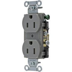 Bryant Electric - Straight Blade Receptacles Receptacle Type: Duplex Receptacle Grade: Commercial - All Tool & Supply