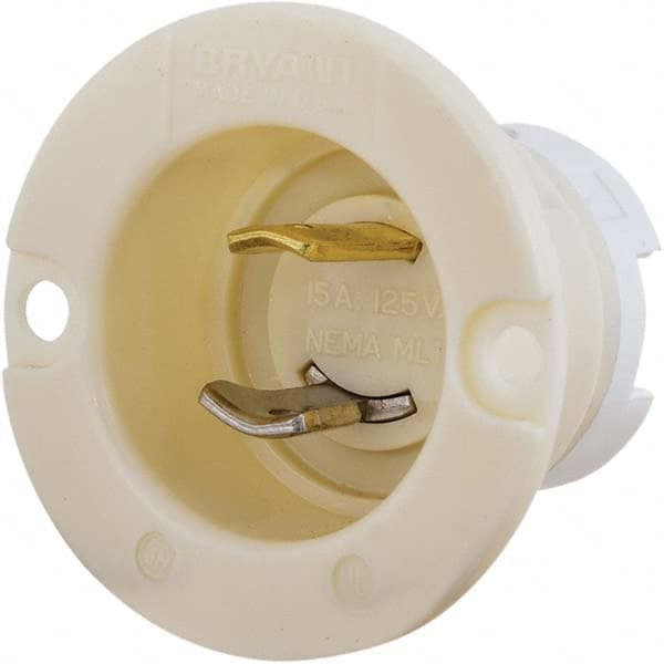 Bryant Electric - Twist Lock Plugs & Connectors Connector Type: Inlet Grade: Industrial - All Tool & Supply