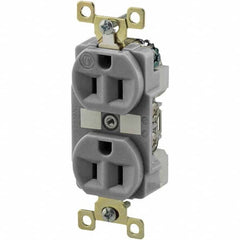 Bryant Electric - Straight Blade Receptacles Receptacle Type: Duplex Receptacle Grade: Industrial - All Tool & Supply