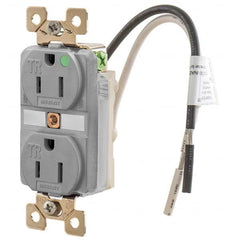 Bryant Electric - Straight Blade Receptacles Receptacle Type: Duplex Receptacle Grade: Hospital - All Tool & Supply