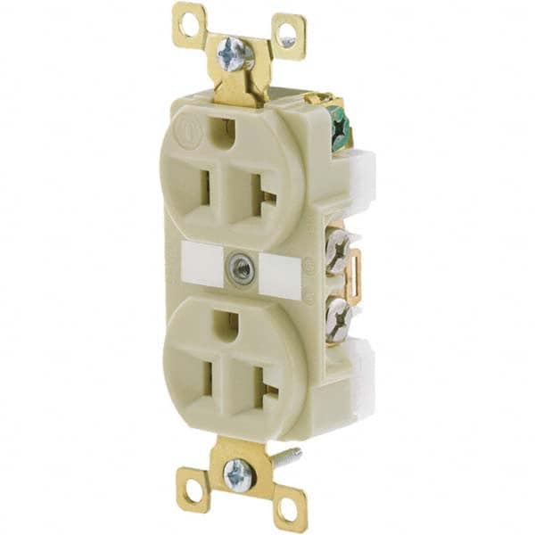 Bryant Electric - Straight Blade Receptacles Receptacle Type: Duplex Receptacle Grade: Industrial - All Tool & Supply