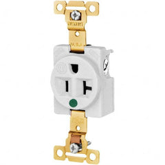 Bryant Electric - Straight Blade Receptacles Receptacle Type: Single Receptacle Grade: Hospital - All Tool & Supply