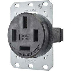 Bryant Electric - Straight Blade Receptacles Receptacle Type: Single Receptacle Grade: Industrial - All Tool & Supply