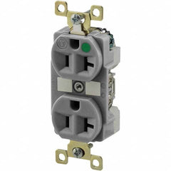 Bryant Electric - Straight Blade Receptacles Receptacle Type: Duplex Receptacle Grade: Hospital - All Tool & Supply