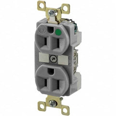 Bryant Electric - Straight Blade Receptacles Receptacle Type: Duplex Receptacle Grade: Hospital - All Tool & Supply