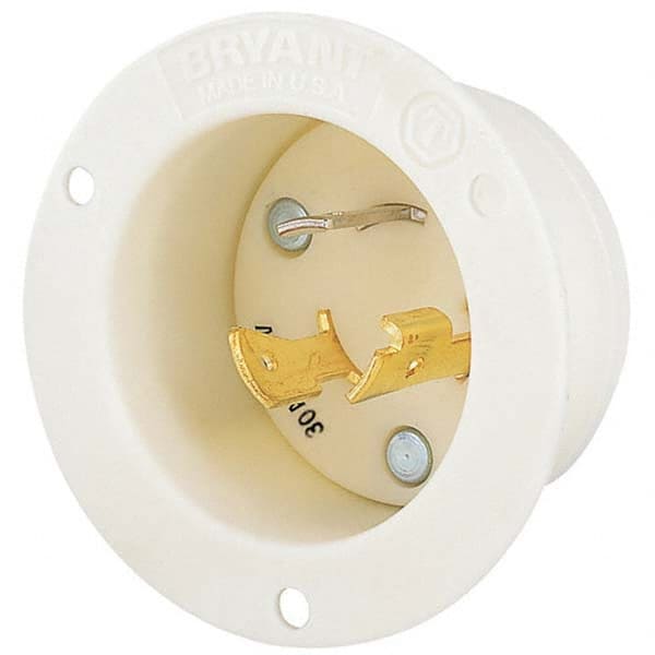 Bryant Electric - Twist Lock Plugs & Connectors Connector Type: Inlet Grade: Industrial - All Tool & Supply