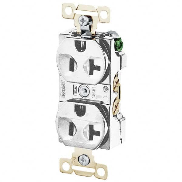 Bryant Electric - Straight Blade Receptacles Receptacle Type: Duplex Receptacle Grade: Industrial - All Tool & Supply