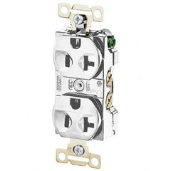 Bryant Electric - Straight Blade Receptacles Receptacle Type: Duplex Receptacle Grade: Industrial - All Tool & Supply