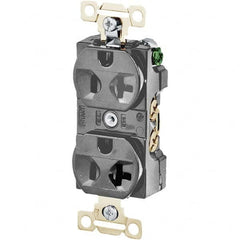 Bryant Electric - Straight Blade Receptacles Receptacle Type: Duplex Receptacle Grade: Industrial - All Tool & Supply