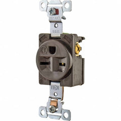 Bryant Electric - Straight Blade Receptacles Receptacle Type: Single Receptacle Grade: Industrial - All Tool & Supply