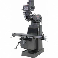 Jet - Knee Milling Machines Spindle Speed Control: Electronic Variable Speed Table Length (Inch): 10 - All Tool & Supply