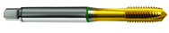 M8x1.25 6H Mod -Flute Cobalt Green Ring Spiral Point Plug Tap-TiN - All Tool & Supply