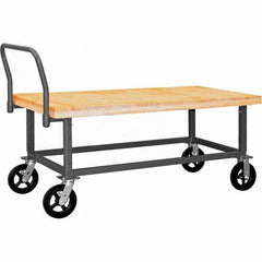 Durham - 1,800 Lb Capacity Work Height Platform Truck - All Tool & Supply