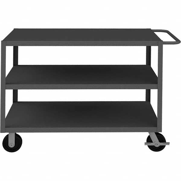 Durham - 3,000 Lb Capacity, 24-1/4" Wide x 54-1/4" Long x 37-7/16" High Heavy Duty Service Cart - All Tool & Supply