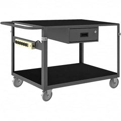 Durham - 1,000 Lb Capacity, 25-1/8" Wide x 42-11/16" Long x 34" High Instrument Cart - All Tool & Supply