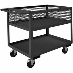 Durham - 1,400 Lb Capacity, 24-3/8" Wide x 36-1/4" Long x 35-1/8" High Heavy Duty Service Cart - All Tool & Supply