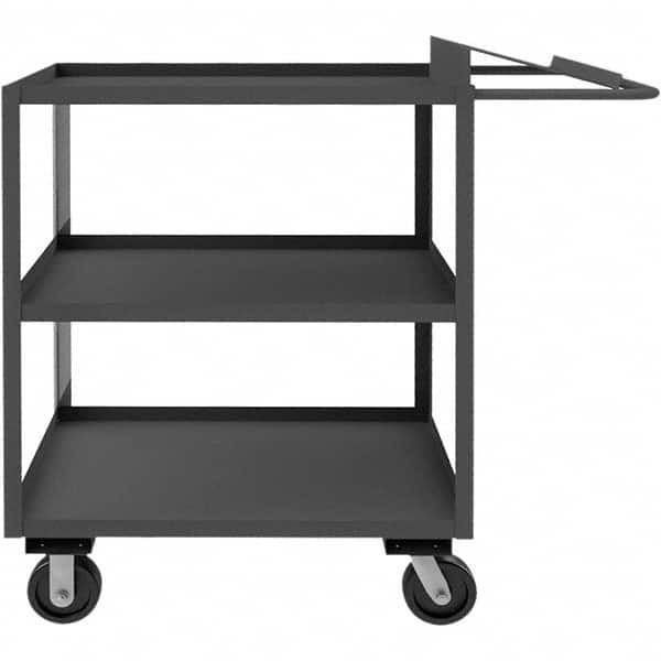 Durham - 3,000 Lb Capacity, 24-1/4" Wide x 75-1/4" Long x 51-1/16" High Order Picking Cart - All Tool & Supply