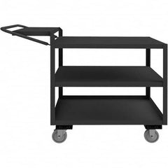 Durham - 1,200 Lb Capacity, 24-1/4" Wide x 52-3/8" Long x 40-1/4" High Order Picking Cart - All Tool & Supply