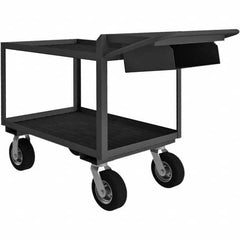 Durham - 1,200 Lb Capacity, 24-1/4" Wide x 64-3/8" Long x 38" High Mobile Cart - All Tool & Supply