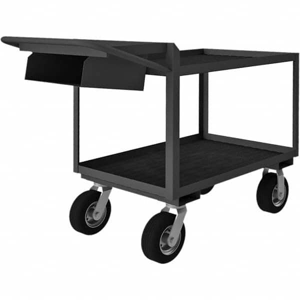 Durham - 1,200 Lb Capacity, 24-1/4" Wide x 52-3/8" Long x 38" High Mobile Cart - All Tool & Supply