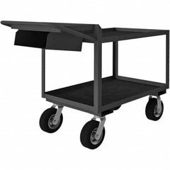 Durham - 1,200 Lb Capacity, 24-1/4" Wide x 52-3/8" Long x 38" High Mobile Cart - All Tool & Supply