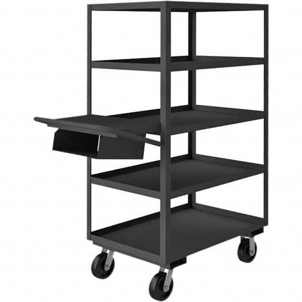 Durham - 3,600 Lb Capacity, 24-1/4" Wide x 52-3/8" Long x 65" High Order Picking Cart - All Tool & Supply