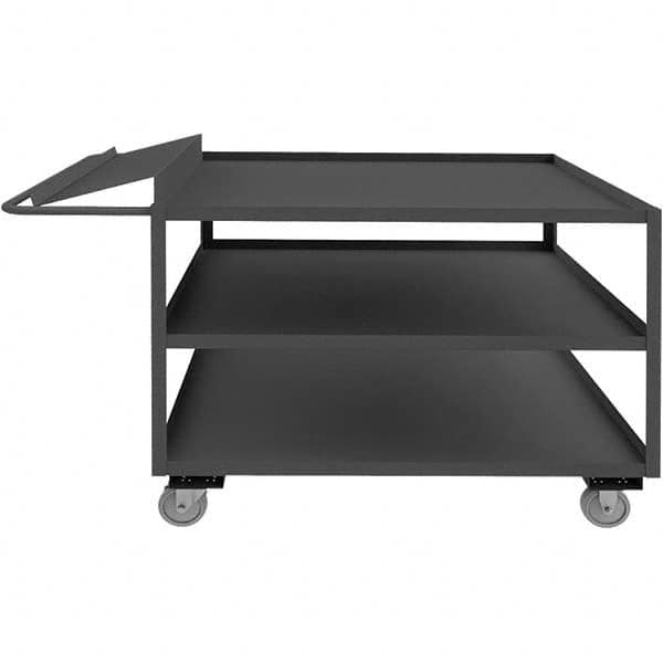 Durham - 1,200 Lb Capacity, 30-1/4" Wide x 87-1/4" Long x 40-11/16" High Order Picking Cart - All Tool & Supply