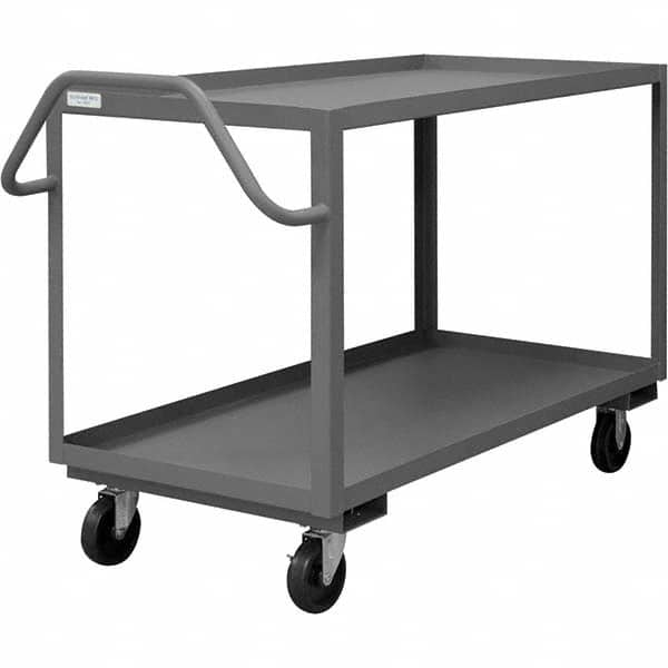 Durham - 1,400 Lb Capacity, 24-1/4" Wide x 42" Long x 37" High Service Cart - All Tool & Supply