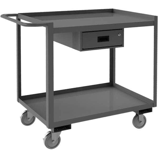 Durham - 1,200 Lb Capacity, 24-1/4" Wide x 54-1/4" Long x 37-5/8" High Heavy Duty Service Cart - All Tool & Supply