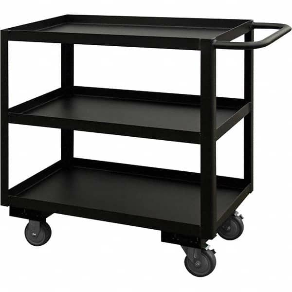 Durham - 1,200 Lb Capacity, 24-1/4" Wide x 54-1/4" Long x 33" High Heavy Duty Service Cart - All Tool & Supply