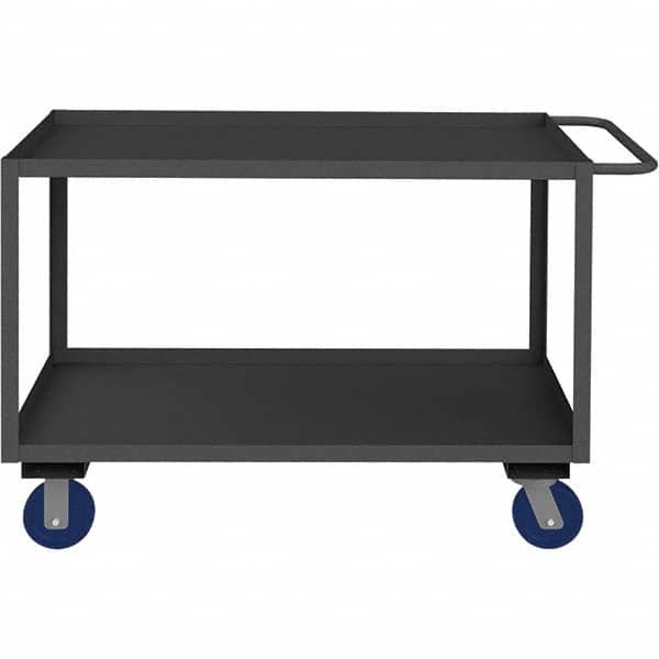 Durham - 2,400 Lb Capacity, 24-1/4" Wide x 54-1/4" Long x 36" High Heavy Duty Service Cart - All Tool & Supply