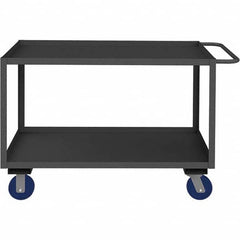 Durham - 2,400 Lb Capacity, 24-1/4" Wide x 54-1/4" Long x 36" High Heavy Duty Service Cart - All Tool & Supply