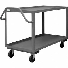 Durham - 1,400 Lb Capacity, 24-1/4" Wide x 54" Long x 37" High Service Cart - All Tool & Supply