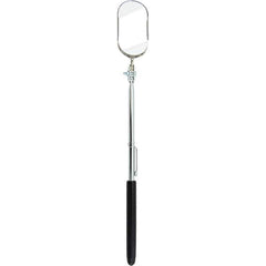 Ullman Devices - Inspection Mirrors Mirror Shape: Oval Overall Length (Inch): 8-1/2 - All Tool & Supply