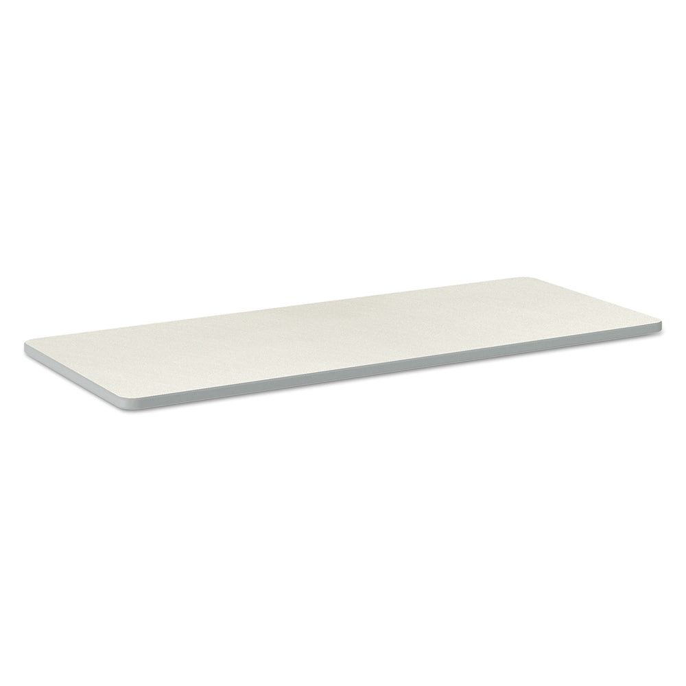 Hon - Stationary Tables; Type: Utility ; Material: High-Pressure Laminate ; Color: Platinum ; Height (Inch): 1-1/8 ; Length (Inch): 24 ; Width (Inch): 60 - Exact Industrial Supply