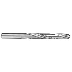 5.8 mm Dia. × 5.8 mm Shank × 57 mm Flute Length × 93 mm OAL, 5xD, 118°, Uncoated, 2 Flute, External, Round Solid Carbide Drill