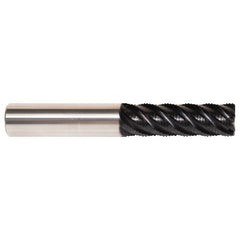 Precision Cutting Tools 430 SERIES 6 FLUTE MEDIUM PITCH NEGATIVE RAKE ROUGHER (EXT. NECK) - Exact Industrial Supply