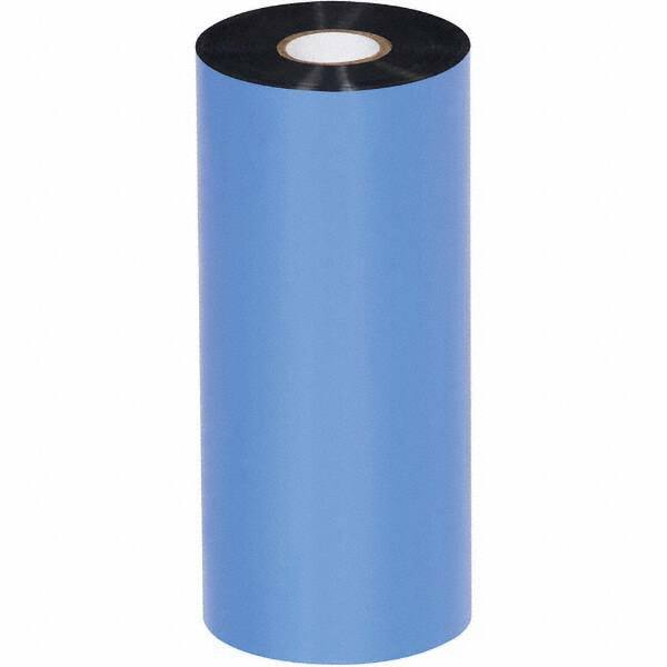 Value Collection - 6-1/2" x 1476' Black Wax/Resin Thermal Transfer Ribbon - All Tool & Supply