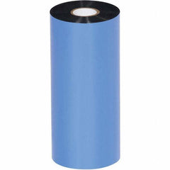 Value Collection - 6-1/2" x 1476' Black Wax/Resin Thermal Transfer Ribbon - All Tool & Supply