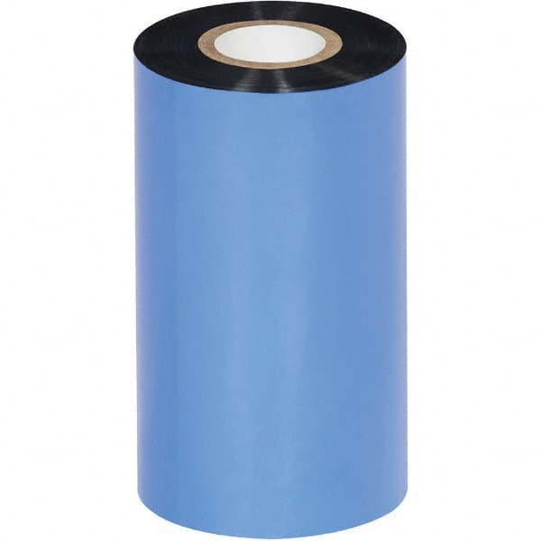 Value Collection - 4.33" x 984' Black Wax/Resin Thermal Transfer Ribbon - All Tool & Supply