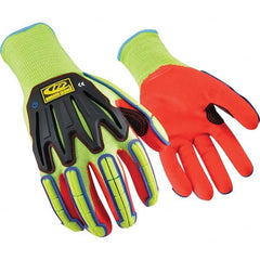 Ringers Gloves - Size L (10), ANSI Cut Lvl A6, Nitrile Coated Cut Resistant Gloves - All Tool & Supply