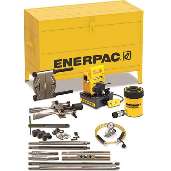 Enerpac - Puller & Separator Sets Type: Hydraulic Puller Set Maximum Spread (Inch): 7.078125 - All Tool & Supply