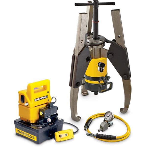 Enerpac - Puller & Separator Sets Type: Hydraulic Puller Set Maximum Spread (Inch): 9.0625 - All Tool & Supply