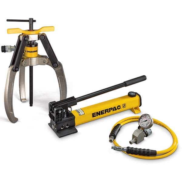 Enerpac - Puller & Separator Sets Type: Hydraulic Puller Set Maximum Spread (Inch): 4.921875 - All Tool & Supply