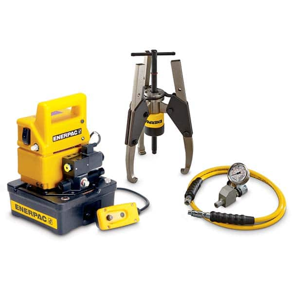 Enerpac - Puller & Separator Sets Type: Hydraulic Puller Set Maximum Spread (Inch): 13.78125 - All Tool & Supply