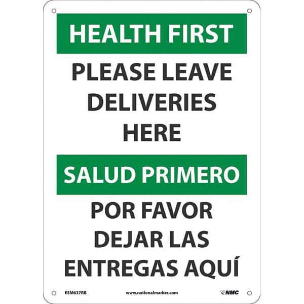 NMC - Safety Signs Message Type: COVID-19 Message or Graphic: Message & Graphic - All Tool & Supply