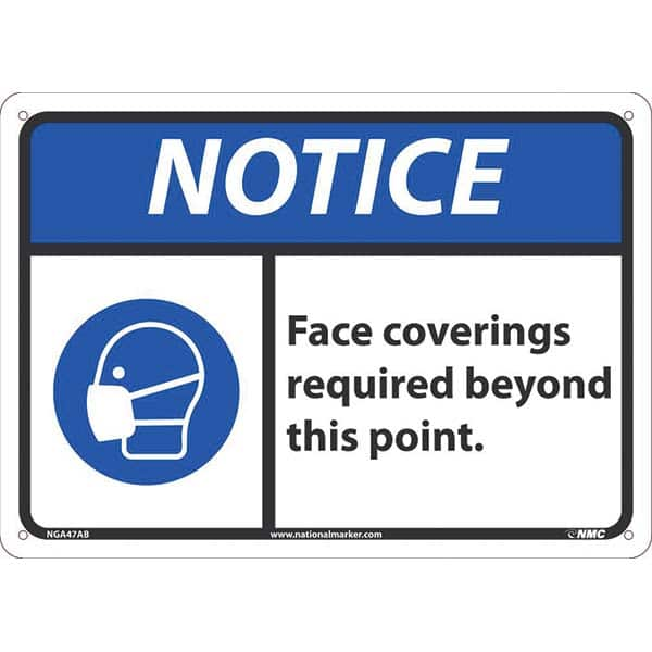 NMC - Safety Signs Message Type: COVID-19 Message or Graphic: Message & Graphic - All Tool & Supply