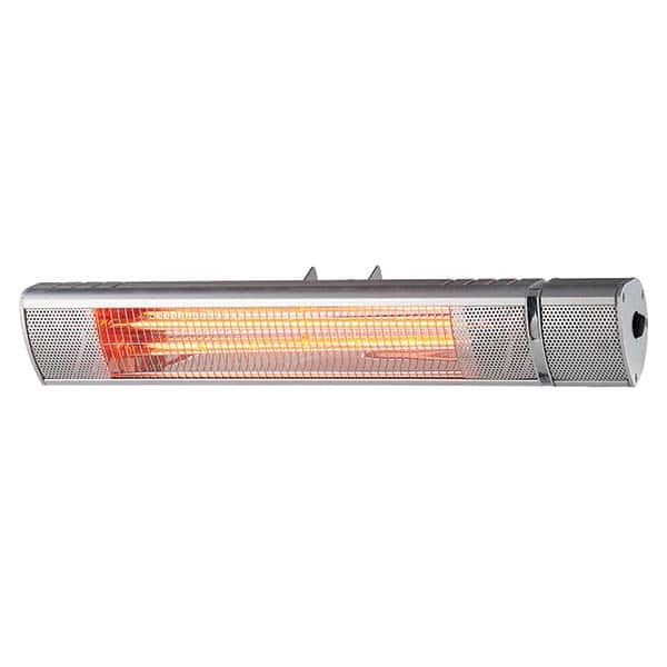 Comfort Zone - Electric Radiant Heaters Type: Halogen Radiant, Golden Tube Maximum BTU Rating: 5120 - All Tool & Supply